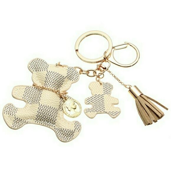 Teddy Bear Keychains with Tassel - Picture 3 of 11